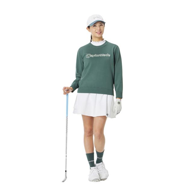 テーラーメイド(TAYLORMADE)ゴルフウェア チェーンステッチロゴ 長袖セーター M24145-TL786(Lady’s)_4