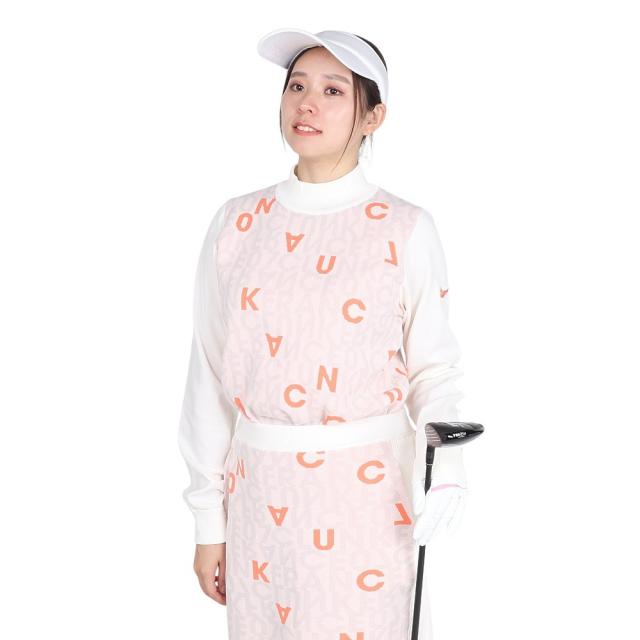 クランク(CLUNK)ゴルフウェア 軽量 ロゴニット CL5SUJ08 WHT(Lady’s)