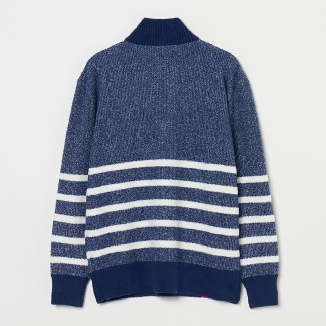 ROSASEN(ROSASEN)ゴルフウェア 長袖 ハーフジップ ボーダーニット 045-14013-25AW-096(Lad…_1