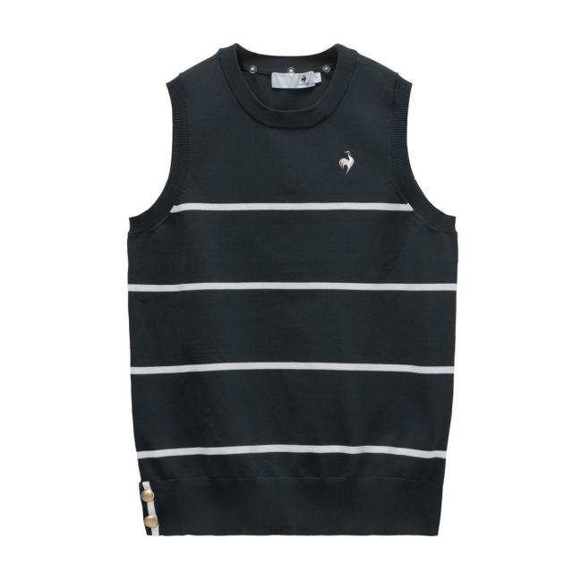 【ポイント5％！5/3 21:00〜22:59限定】ルコックスポルティフ(lecoqsportif)ゴルフウェア 2WAYニットベスト LG6SVE50L NV00(Lady’s)_2