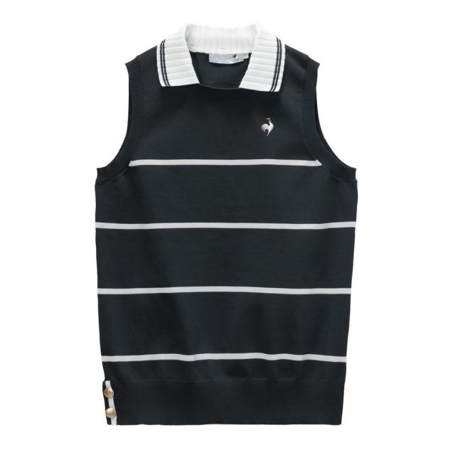 【ポイント5％！5/3 21:00〜22:59限定】ルコックスポルティフ(lecoqsportif)ゴルフウェア 2WAYニットベスト LG6SVE50L NV00(Lady’s)