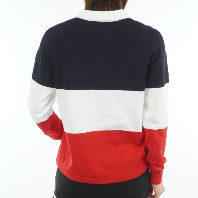 トミーヒルフィガーゴルフ(TOMMY HILFIGER GOLF)ゴルフウェア ラガー 長袖ニットシャツ THLA553-TR…_3