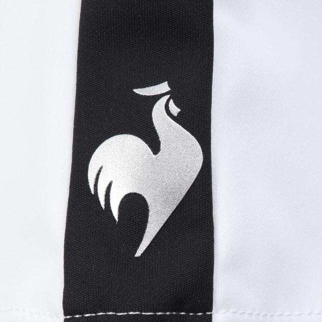 ルコックスポルティフ(lecoqsportif)ゴルフウェア 吸汗速乾 ワイドフィット モックネック半袖シャツ LG5SHS5…_8