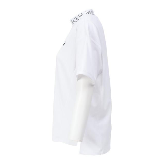ルコックスポルティフ(lecoqsportif)ゴルフウェア 吸汗速乾 ワイドシルエット モックネック半袖シャツ LG5SHS…_1