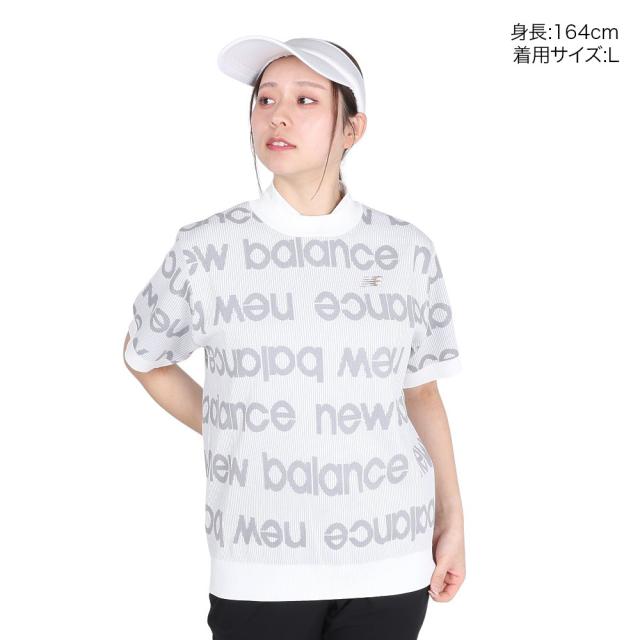 ニューバランス(new balance)ゴルフウェア 半袖モックネック プルオーバーセーター 012-5175501-030(…_1