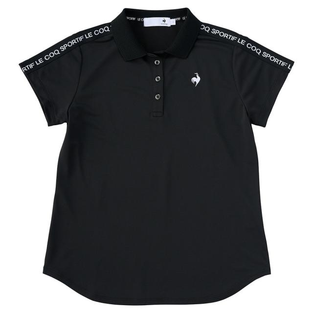 ルコックスポルティフ(lecoqsportif)ゴルフウェア 吸汗速乾 Aラインシルエット 半袖シャツ LG5SHS06L B…