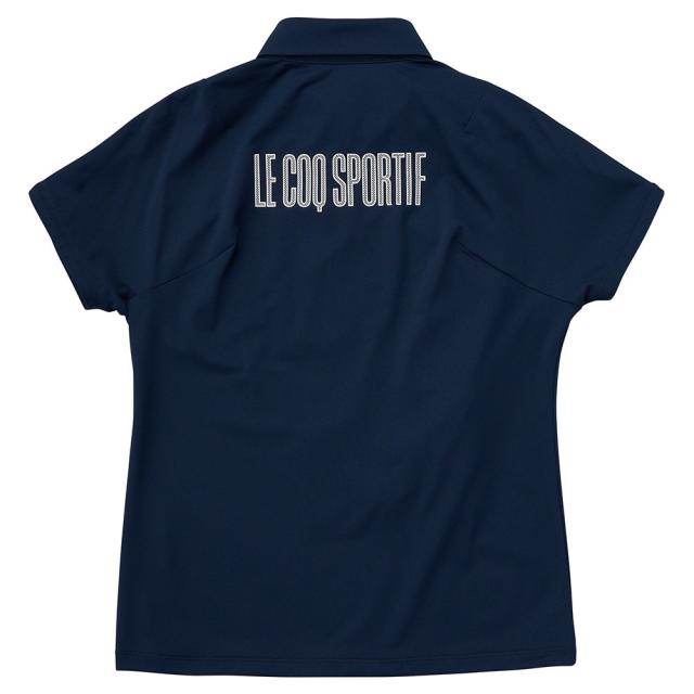ルコックスポルティフ(lecoqsportif)ゴルフウェア ストレッチ 半袖シャツ LG5SHS09L NV00(Lady’…_1