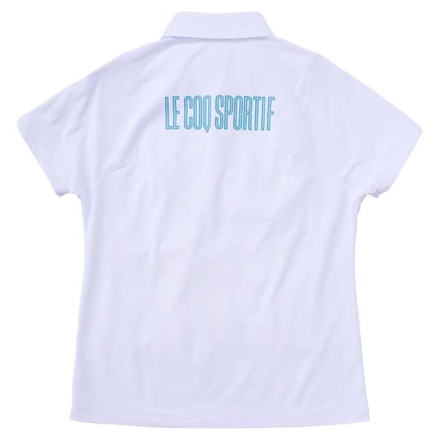 ルコックスポルティフ(lecoqsportif)ゴルフウェア ストレッチ 半袖シャツ LG5SHS09L WH00(Lady’…_1