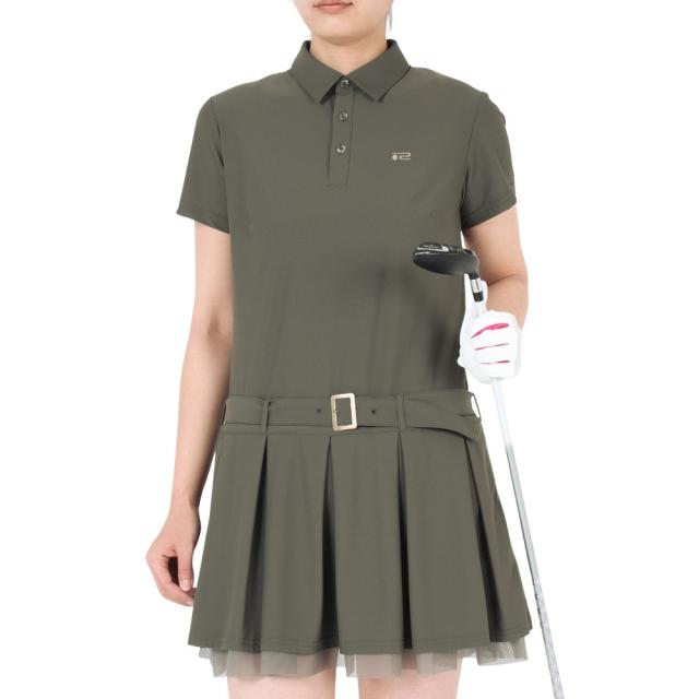 ROSASEN(ROSASEN)ゴルフウェア 半袖 ナイロン ワンピース 048-63541-25SS-018(Lady’s)