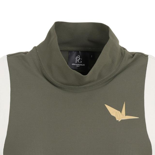 ウノ ピゥ ウノ ウグァーレ トレ(1PIU1UGUALE3)ゴルフウェア SIDE LINE ノースリーブモックネック GS… ウノ ピゥ ウノ ウグァーレ トレ(1PIU1UGUALE3)ゴルフウェア SIDE LINE