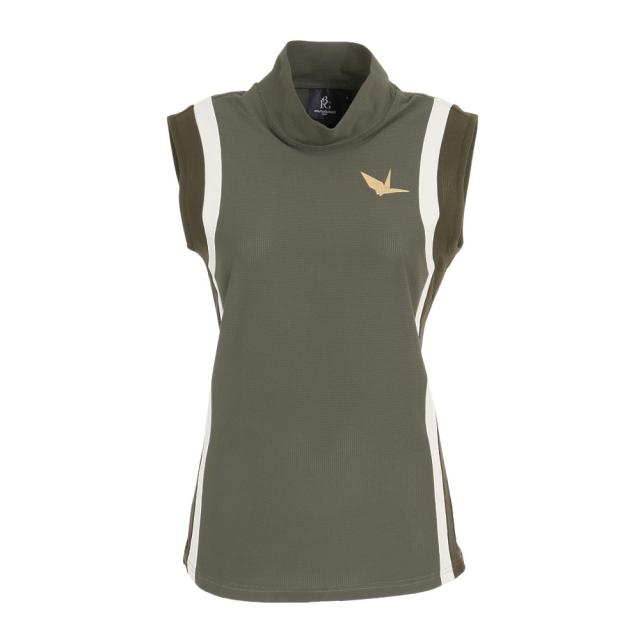 ウノ ピゥ ウノ ウグァーレ トレ(1PIU1UGUALE3)ゴルフウェア SIDE LINE ノースリーブモックネック GS…