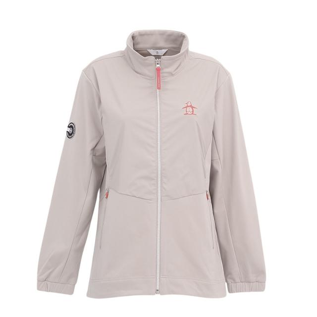 マンシング(MUNSING)ゴルフウェア 長袖 EASY MIDDLER スタンドジップ ハイブリットカットソー MG5FSW…