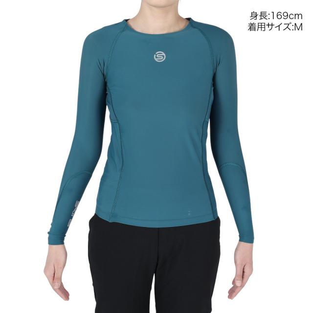 スキンズ(SKINS)ゴルフウェア SERIES-3 トップス長袖シャツ 182-21310-093G(Lady’s)_1