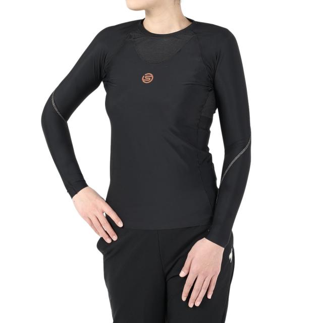 スキンズ(SKINS)ゴルフウェア SERIES-5 トップス長袖シャツ 182-21510-019G(Lady’s)