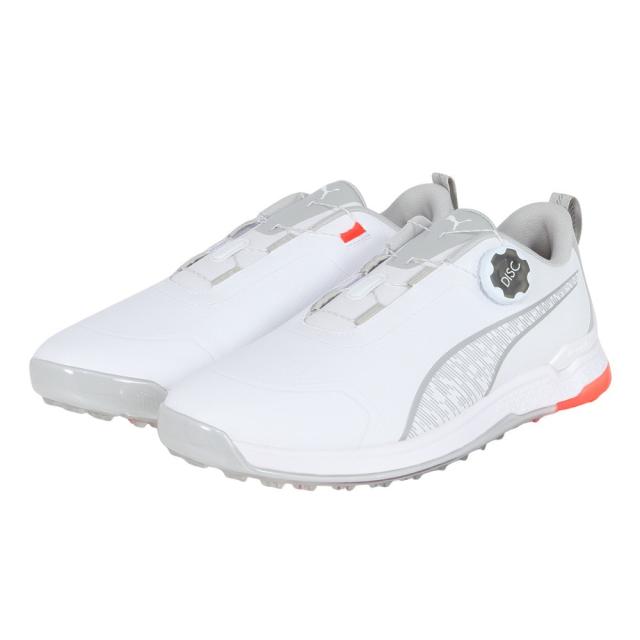 プーマ(PUMA)ゴルフシューズ スパイクレス 3E アルファキャット エース ダイヤル式 311173-01(Men’s)