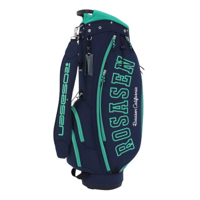 ROSASEN(ROSASEN)ゴルフ キャディバッグ 軽量 カート式 8.5型 5分割 046-11302-098(Men’…