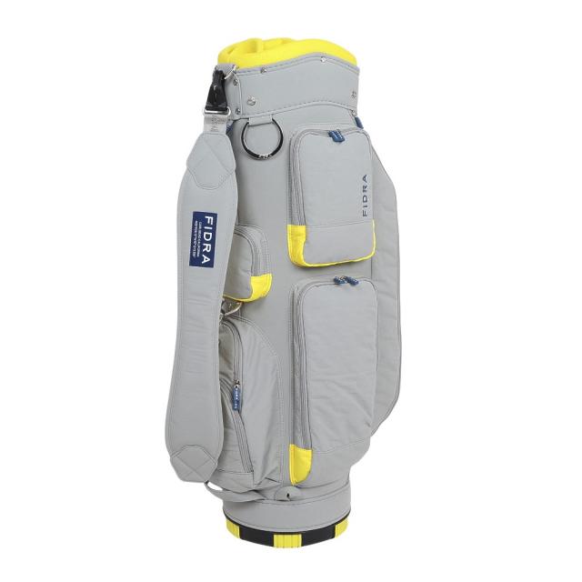 フィドラ(FIDRA)ゴルフ カートタイプ キャディバッグ 8.5型 6分割 FD5TNC01 GRY(Men’s、Lady’…