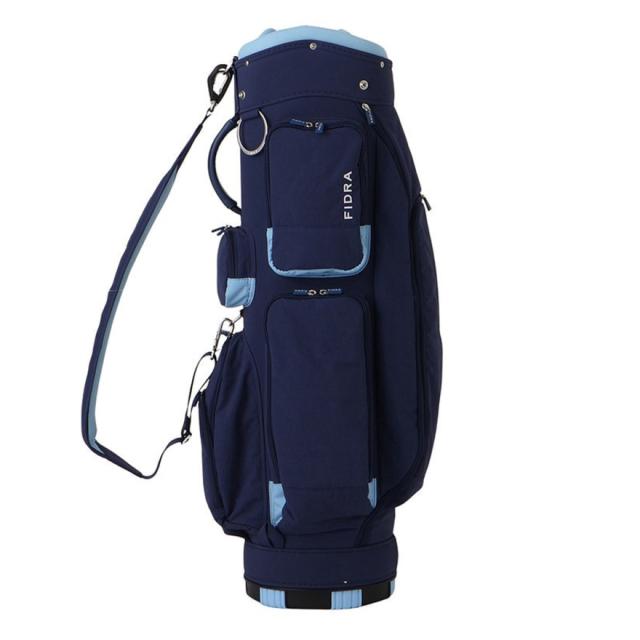 フィドラ(FIDRA)ゴルフ カートタイプ キャディバッグ 8.5型 6分割  FD5TNC01 NVY(Men’s、Lady…