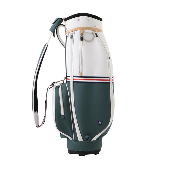 クランク(CLUNK)ゴルフ キャディバッグ カートタイプ 8.5型 5分割 CL5TNC69 GRN(Men’s)