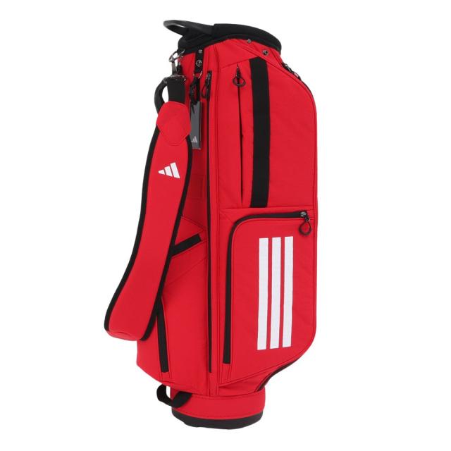 アディダス(adidas)ゴルフ スリーストライプス コーデュラ 軽量 カート式 キャディバッグ 4分割 KVH34-JH37…