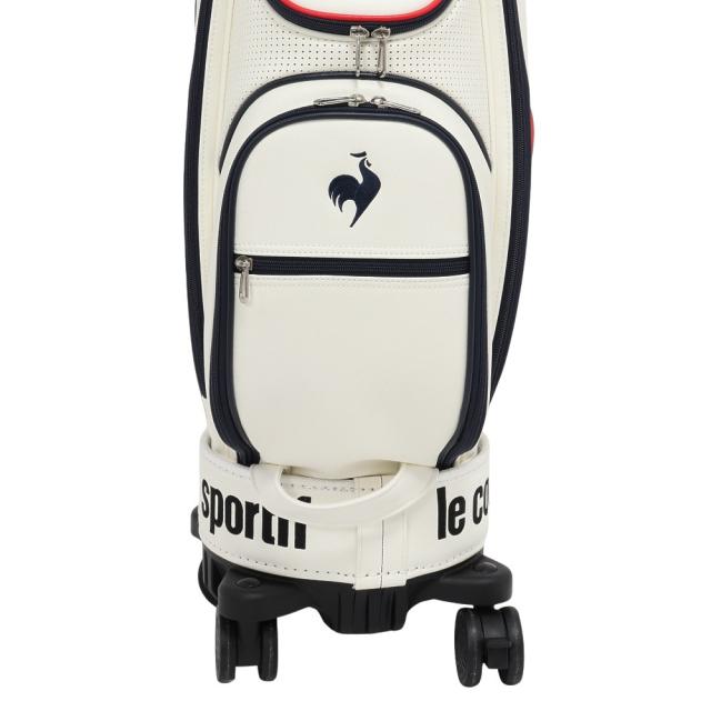 ルコックスポルティフ(lecoqsportif)ゴルフ カート式 キャディバッグ 8.5型 取り外し可能 キャスター付き LG…_9