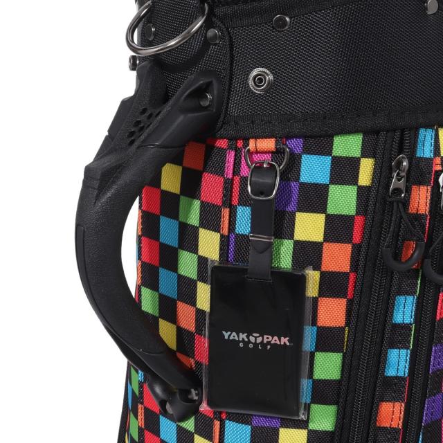 ヤックパック(YAK PAK)ゴルフ キャディバッグ カート式 9型 6分割 YP