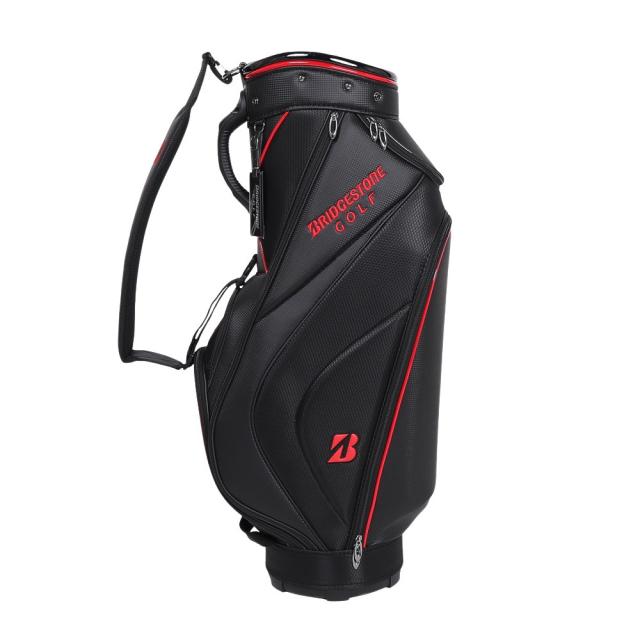 BRIDGESTONE ゴルフ　 ブリヂストンゴルフ　キャディバッグ フード付き ブリヂストンゴルフ(BRIDGESTONE GOLF)ゴルフ カート式 キャディバッグ