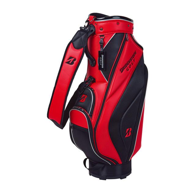 ブリヂストンゴルフ(BRIDGESTONE GOLF)ゴルフ カート式 キャディバッグ 軽量 ベーシックモデル 9型 5分割 …