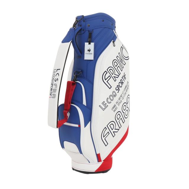 ルコックスポルティフ(lecoqsportif)ゴルフ キャディバッグ 軽量 カート式 9型 6分割 QQBXJJ04 ML0…