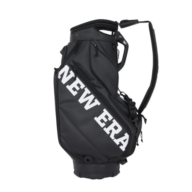 【ポイント5％！4/23 21:00〜22:59限定】ニューエラ(NEW ERA)ゴルフ カート式 キャディバッグ プロ ツアーバッグ ワードマークロゴ 10.5型 6分割 143…_2