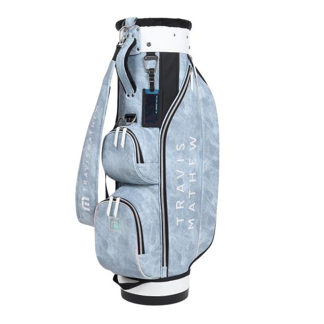 トラヴィスマシュー(Travis Mathew)ゴルフ カート式 キャディバッグ 9型 6分割 MOTIF 7AM900-4B…
