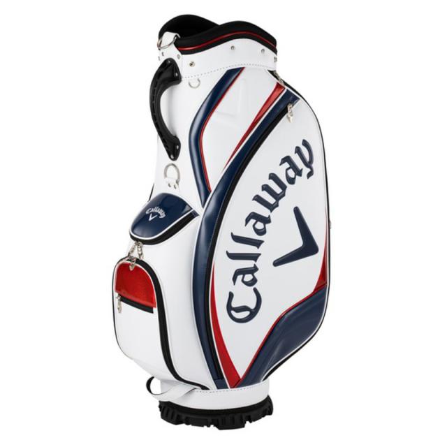 キャロウェイ(CALLAWAY)ゴルフ カート式 キャディバッグ 9.5型 CRT EXIA 5126006 WH/NV(Me…