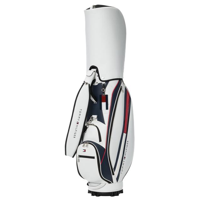 トミーヒルフィガー(TOMMY HILFIGER)キャディバッグ カートキャディバッグ ベーシック THMG6SC7-WHT(…