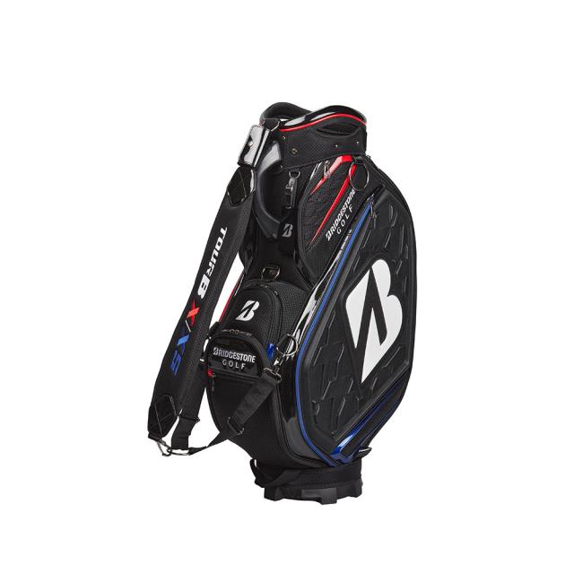 ブリヂストンゴルフ(BRIDGESTONE GOLF)キャディバッグ ツアーレプリカモデル2026 CB2601BK(Men’…