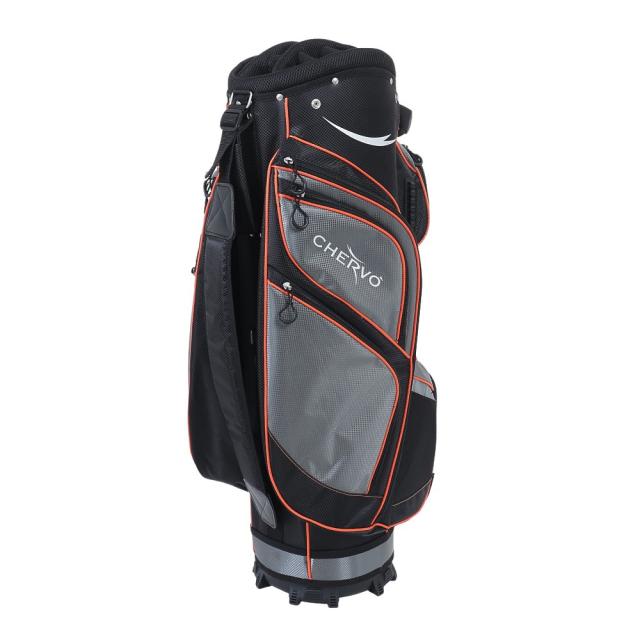 シェルボ(CHERVO)ゴルフ キャディバッグ カート式 10型 14分割 軽量 GRAVITY 033-16301-019(…