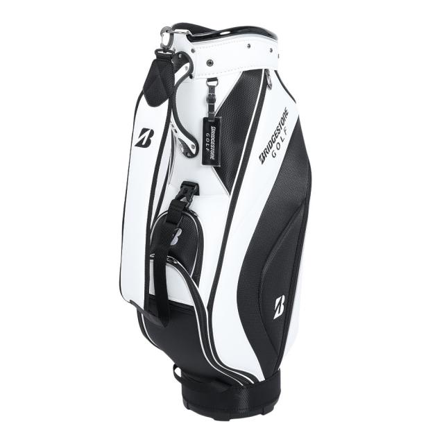 ブリヂストンゴルフ(BRIDGESTONE GOLF)ゴルフ カート式 キャディバッグ 軽量 ベーシックモデル 9型 5分割 …