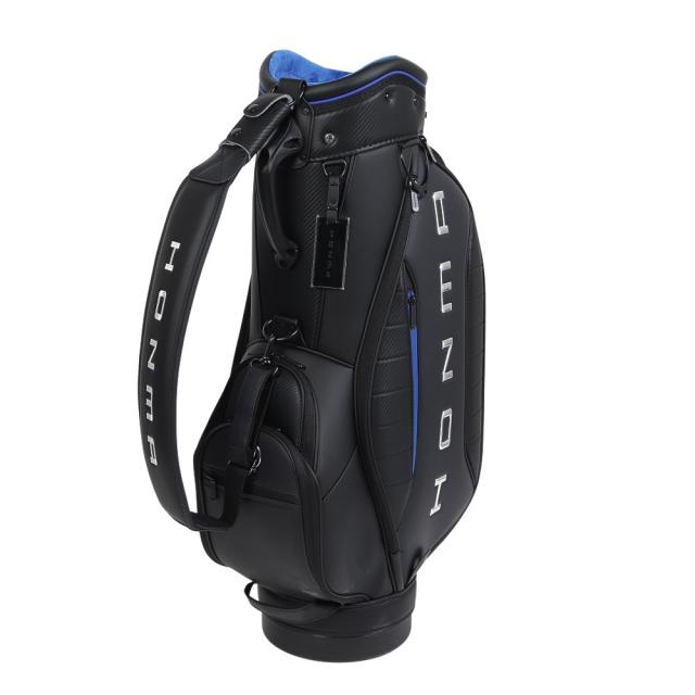 本間ゴルフ(HONMA)ゴルフ カート式 キャディバッグ プロレプリカ 9.5型 5分割 CB12603 BK(Men’s)