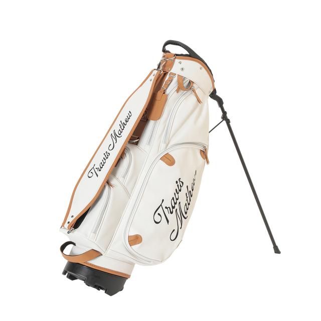 トラヴィスマシュー(Travis Mathew)ゴルフ スタンド式 キャディバッグ 8.5型  7AL903-1WHT(Men…