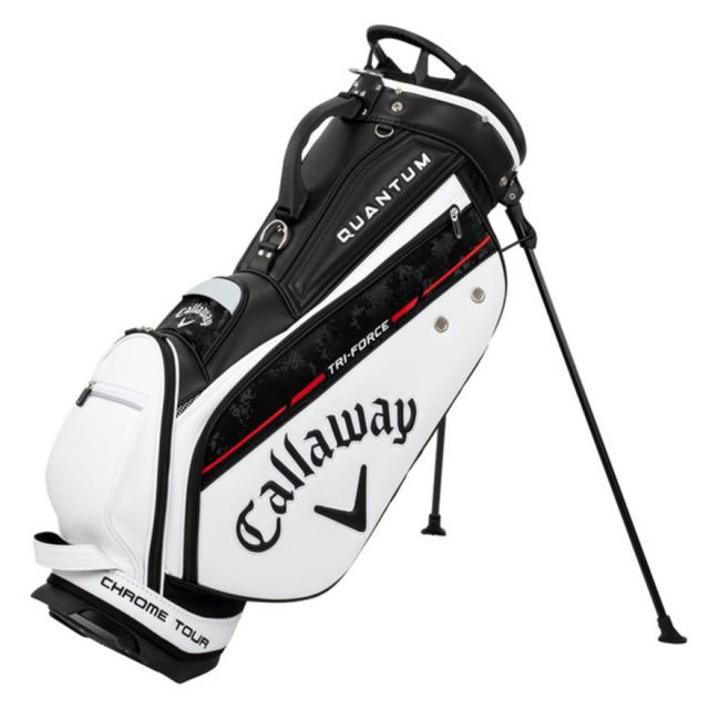 キャロウェイ(CALLAWAY)ゴルフ スタンド式 キャディバッグ 9型 スタンドバッグ TOUR 5126003 WH/BK…