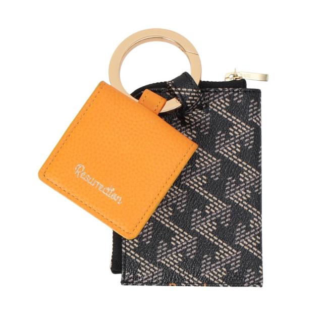 レザレクション(Resurrection)ゴルフ ポーチ カナリー No.2 ダークブラック×イエロー(Men’s、Lady’…