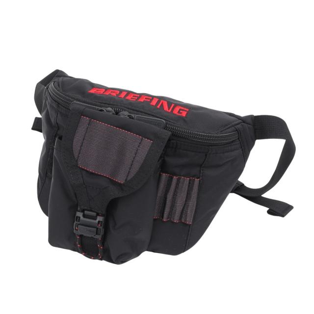 ブリーフィング(BRIEFING)ゴルフ 撥水 ROUND ウエストポーチ CS BRG251E12-010(Men’s)