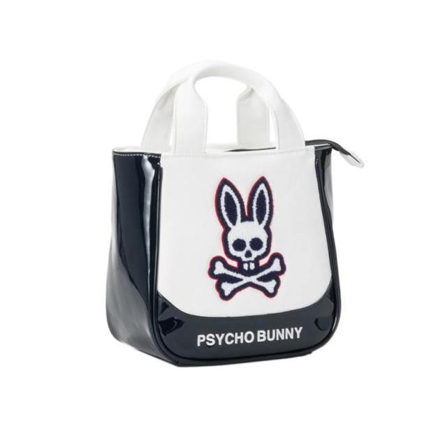 サイコバニー(Psycho Bunny)ラウンドバッグ EXCLUSIVE EDITION PBMG5FB1-WHT(Men’…