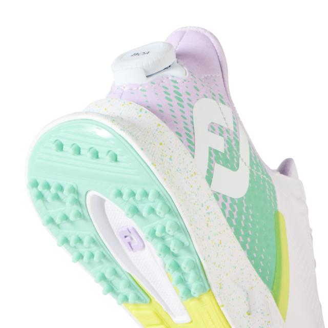 フットジョイ(FOOT JOY)ゴルフシューズ スパイクレス フューエルフラッシュ BOA ボア ダイヤル式 WT/GR 90…_7