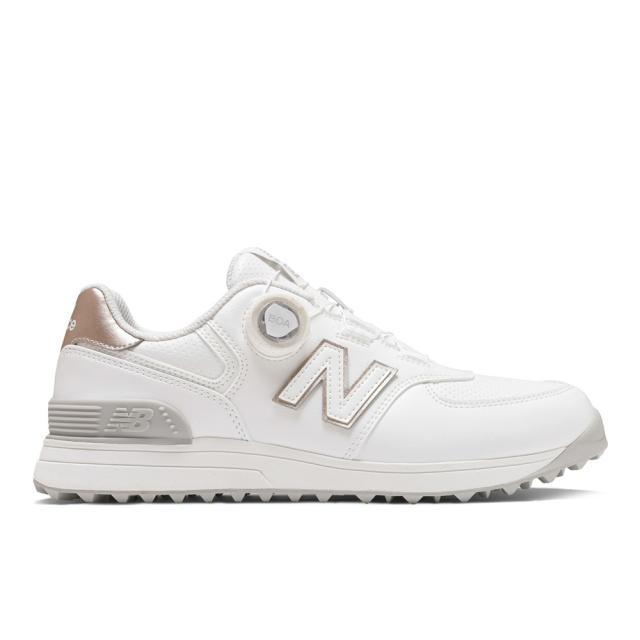 ニューバランス(new balance)574 v4 SL BOA スパイクレス ゴルフシューズ WG574BA42E(Lad…