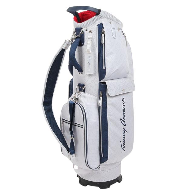 トミーアーマー( Armour)ゴルフ キャディバッグ カート式 8.5型 5分割 TAPG23Y170001 WH…