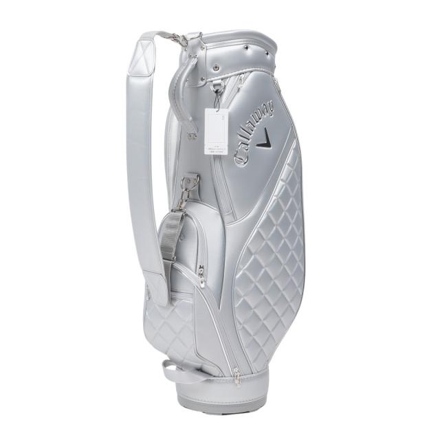 キャロウェイ(CALLAWAY)ゴルフ 軽量 カート式 キャディバッグ 8.5型 CRT Uptown 5126033 SLV…