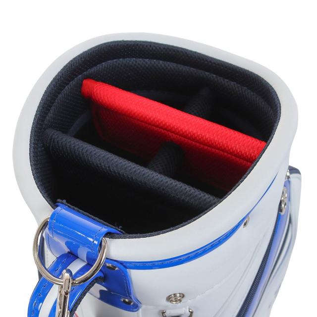 ルコックスポルティフ(lecoqsportif)ゴルフ キャディバッグ 軽量 カート式 8.5型 5分割 QQCXJJ02 W…_4