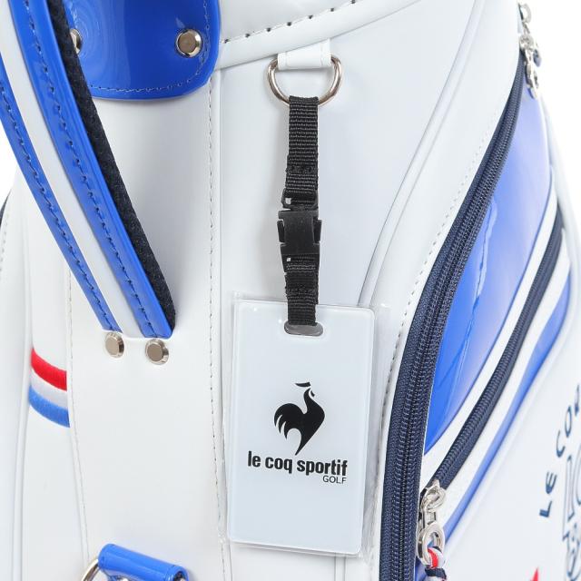 ルコックスポルティフ(lecoqsportif)ゴルフ キャディバッグ 軽量 カート式 8.5型 5分割 QQCXJJ02 W…_6