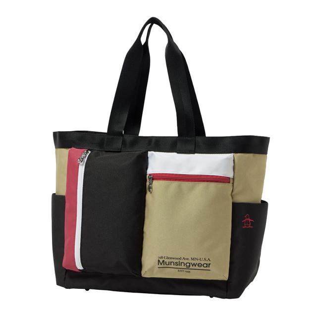 マンシング(MUNSING)ゴルフ マルチカラー トートバッグ MG5FTT01L BK00(Lady’s)