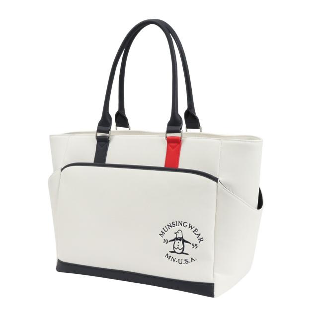 マンシング(MUNSING)ゴルフ 合皮 トートバッグ MG5STT01L WH00(Lady’s)